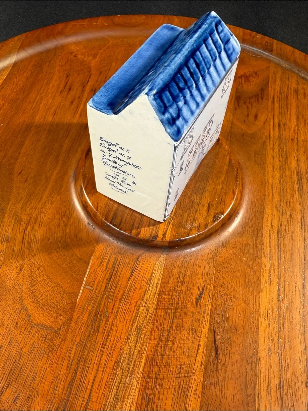 Blue and white Delft Ceramic House Decorative Figurine